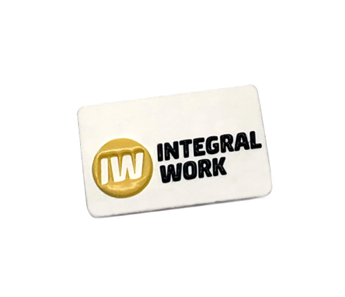 Etiqueta plastisol Integral Work