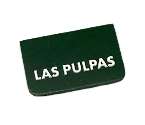 Etiqueta plastisol Las Pulpas