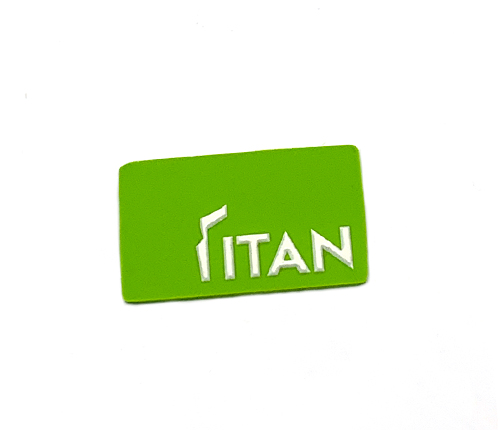 Etiqueta plastisol Titan
