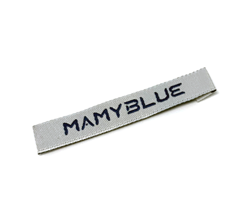 Etiqueta bordada Mamy Blue