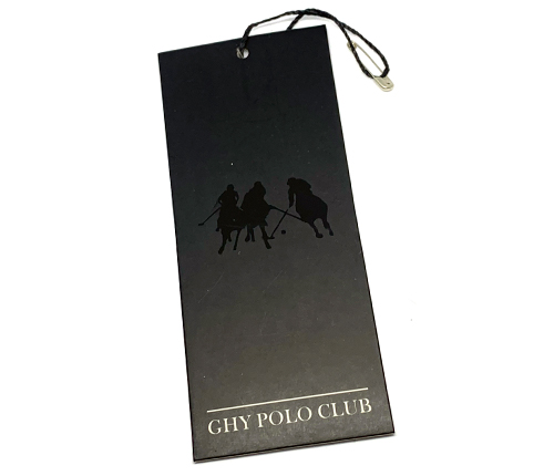 Etiqueta hangtag GHY Polo Club