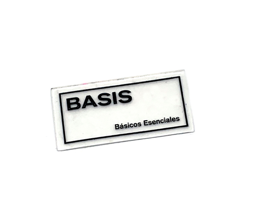 Etiqueta plastisol basis